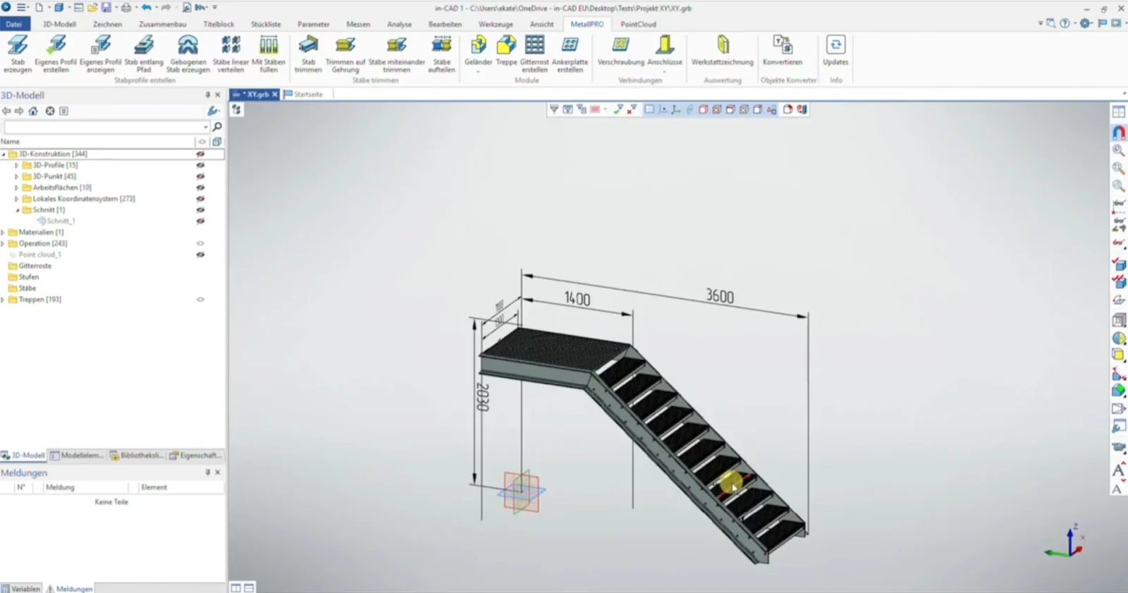 IN-CAD PointCloud: weitere Produktansicht 3